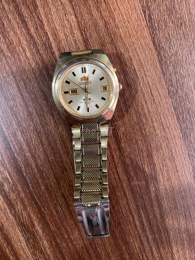 Đồng hồ Orient Nam Vàng Thép không gỉ. Mua bán Đồng hồ tại Quận Hai Bà Trưng Hà Nội được đăng bởi Nguyễn anh hình 1