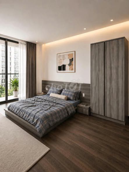 Giường gỗ 1m6x2m. Mua bán Giường, chăn ga gối nệm tại Quận 10 Tp Hồ Chí Minh được đăng bởi Hội Đồ Điện Tử hình 1
