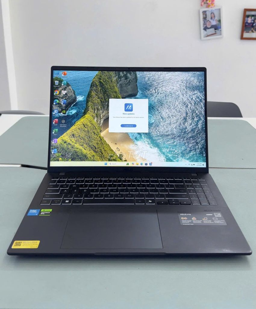 Asus V16 Core 5-210H/16GB/512GB/RTX 5050 8GB. Mua bán Laptop tại Quận Hải Châu Đà Nẵng được đăng bởi TTCenter 484 NÚI THÀNH hình 1