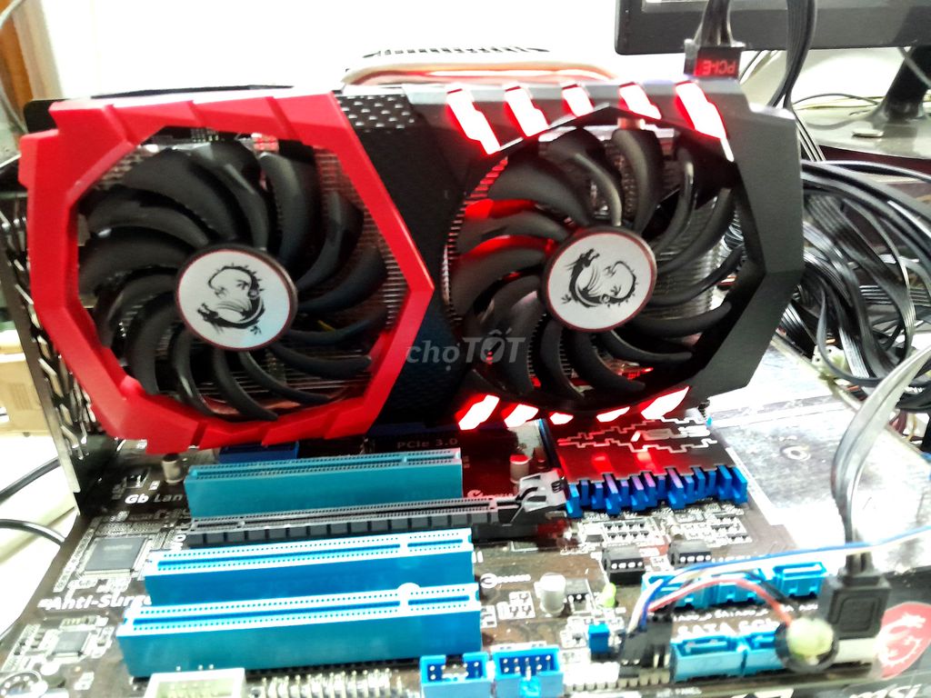 CARD MSI GTX 1050TI -4GB-OC-Gaming-MỚI 98%. Mua bán Linh kiện (RAM, Card...) tại Thành phố Buôn Ma Thuột Đắk Lắk được đăng bởi Nguyễn Minh hình 1