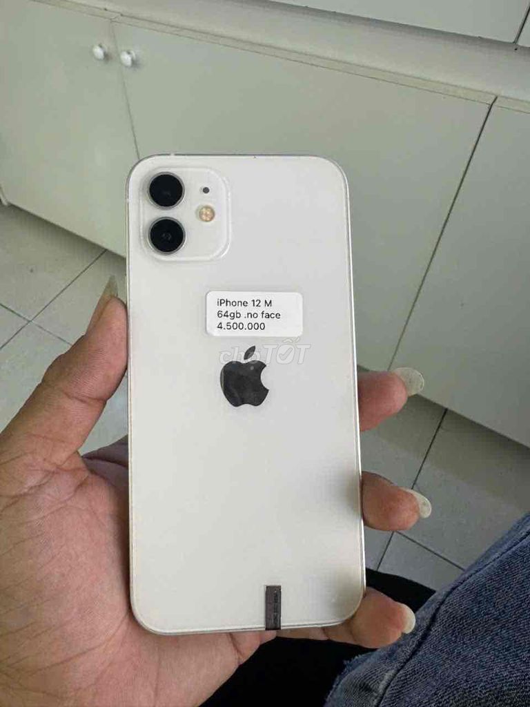iPhone 12 64Gb Trắng. Mua bán Điện thoại tại Thành phố Vị Thanh Hậu Giang được đăng bởi Minh Nhựt hình 1