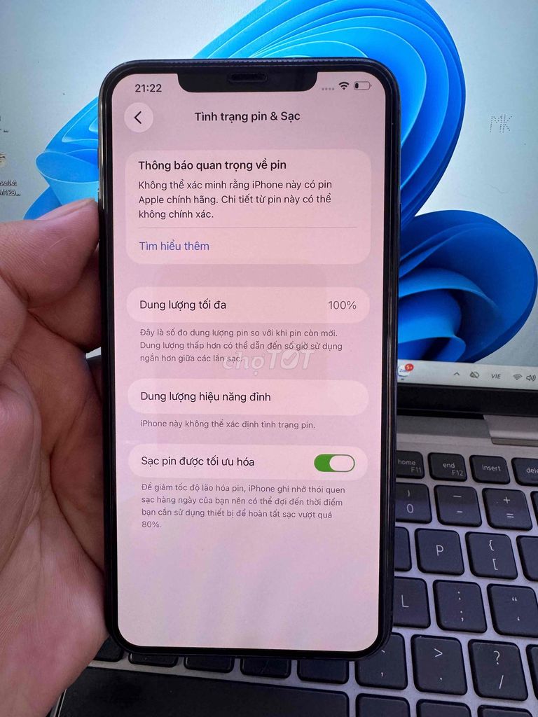Apple iPhone 11 Pro Max 256GB Xanh 100%. Mua bán Điện thoại tại Quận 6 Tp Hồ Chí Minh được đăng bởi QUỐC THIÊN BÁN GÓP 0 ĐỒNG  hình 1