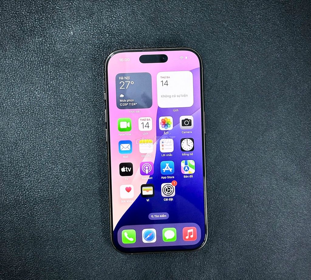 iPhone 16 Pro QT CH/A 256gb vàng như tin đăng gl. Mua bán Điện thoại tại Quận 3 Tp Hồ Chí Minh được đăng bởi T83 hình 1