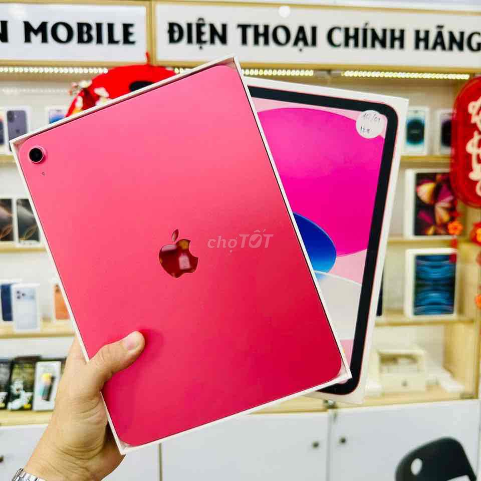 🍎 IPAD GEN 10 HỒNG 64GB WIFI CHÍNH HÃNG FULBOX P92. Mua bán Máy tính bảng tại Quận Ninh Kiều Cần Thơ được đăng bởi Nghĩa Trần Mobile hình 1