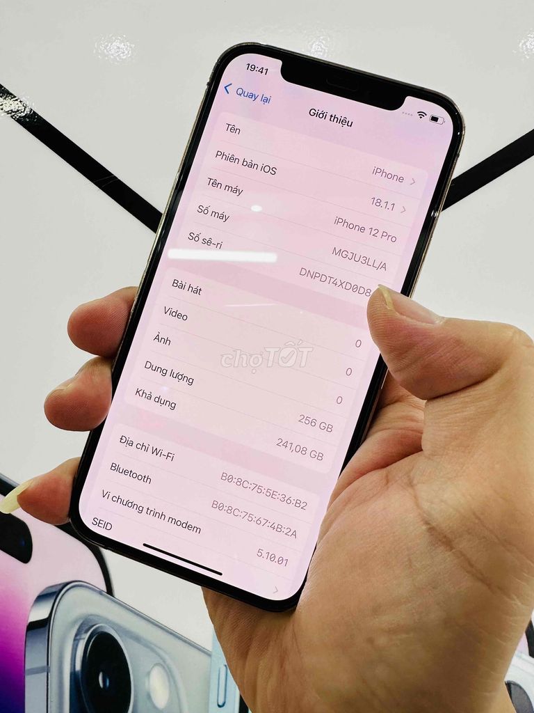 iphone 12 pro 256gb - máy quốc tế zin đẹp