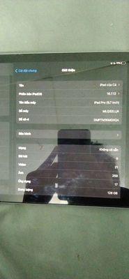 Ipad pro 9.7inch 4g/wifi 128gb. Mua bán Máy tính bảng tại Quận 10 Tp Hồ Chí Minh được đăng bởi Thanh Tú