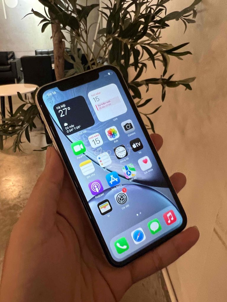 iPhone XR 64GB trang Quốc tế 64gb 2 Sim🐶🐶🐶mdm