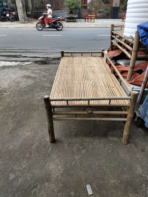 Giường tre. Mua bán Giường, chăn ga gối nệm tại Quận 12 Tp Hồ Chí Minh được đăng bởi Bố Kẹo Chíp