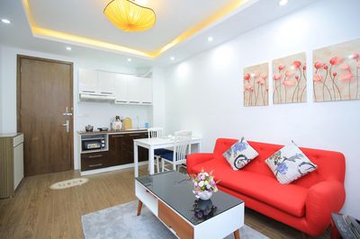ho thuê căn hộ dịch vụ phố 41 Linh Lang đầy đủ nội thất giá 12-13tr
