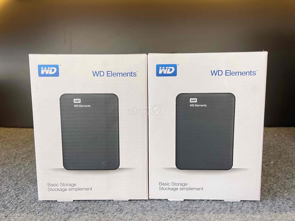 Box ổ cứng WD Elements Đen HDD/SSD 2.5 inch. Mua bán Phụ kiện (Màn hình, Chuột...) tại Thành phố Bến Tre Bến Tre được đăng bởi Châu Lam hình 1