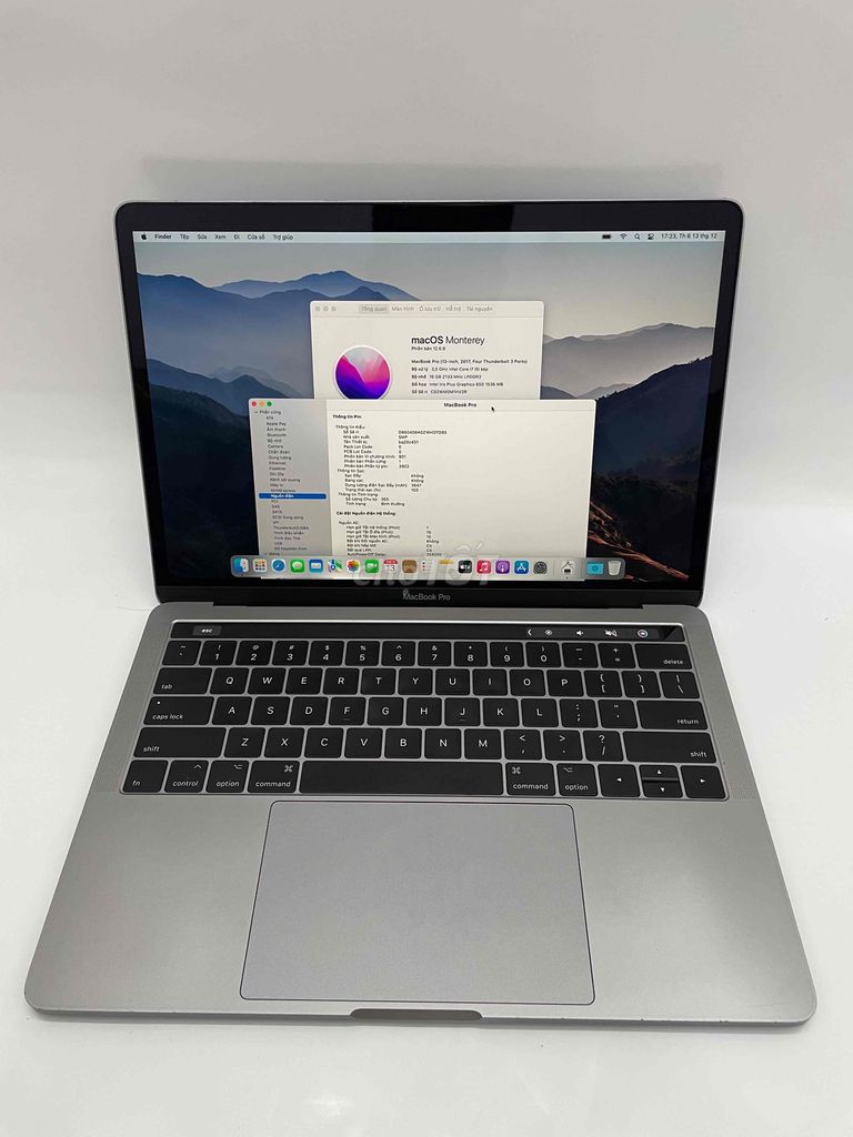 Macbook Pro 2017 i7 Ram 16gb Ssd 512gb