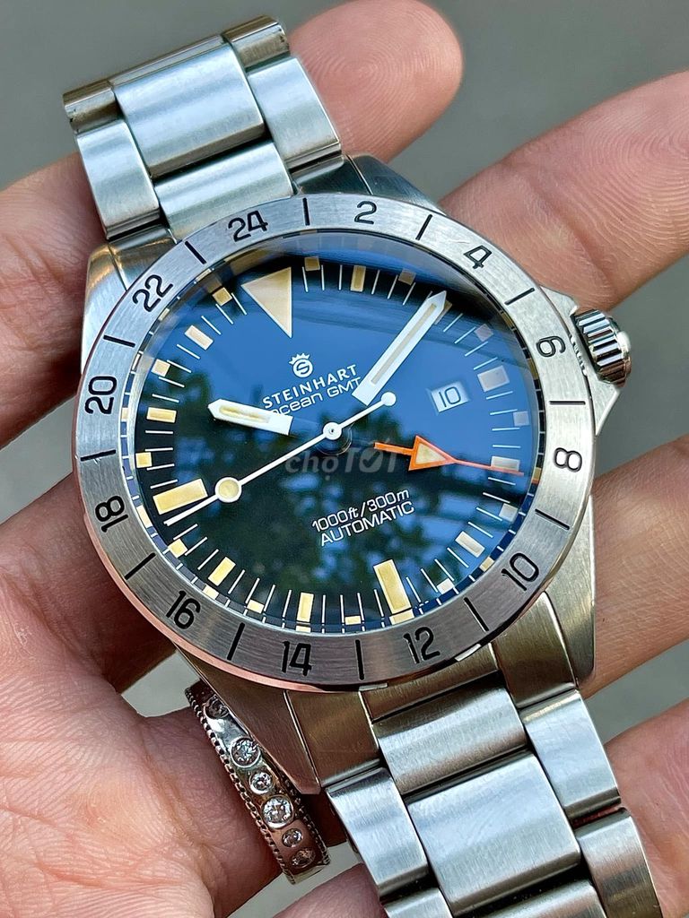 Đồng hồ Steinhart Ocean One Vintage GMT. Mua bán Đồng hồ tại Quận Ngô Quyền Hải Phòng được đăng bởi Nguyễn Anh Tuấn hình 1
