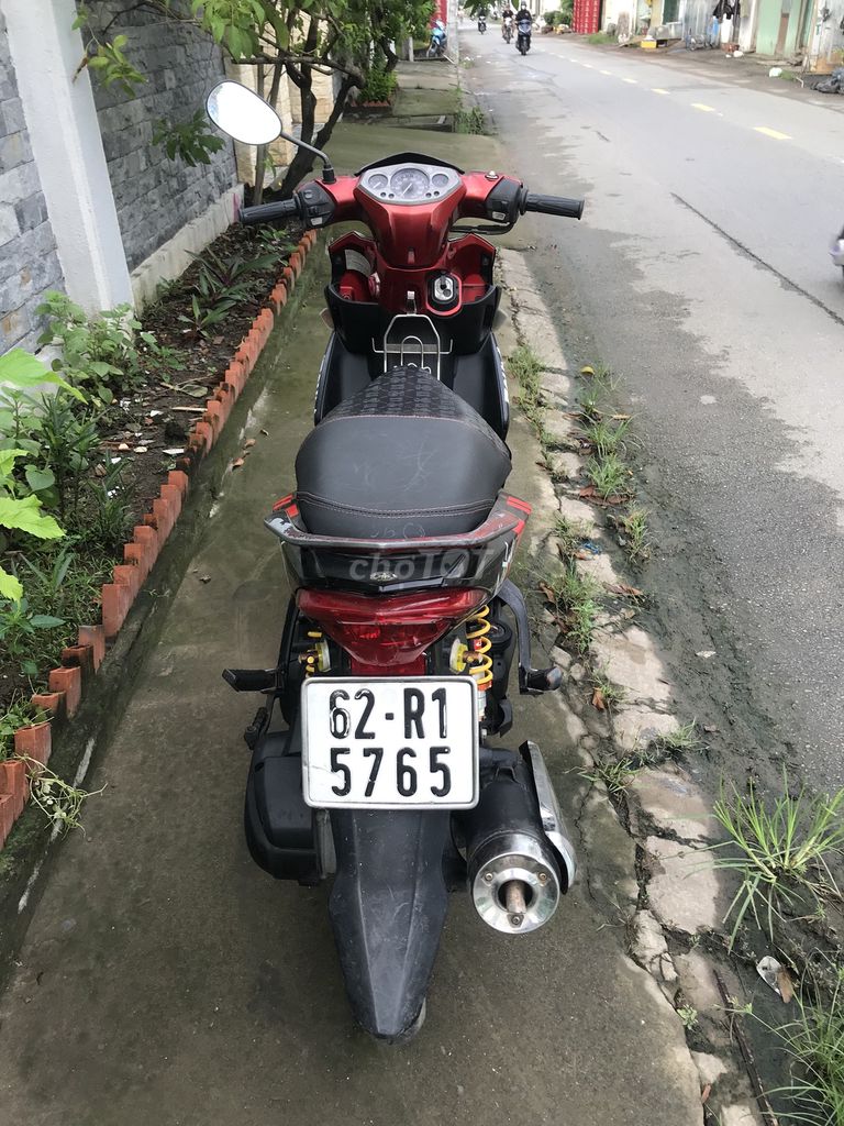 Yamaha novo 4 màu đỏ đen. Mua bán Xe máy tại Huyện Bến Lức Long An được đăng bởi Nguyên  hình 4