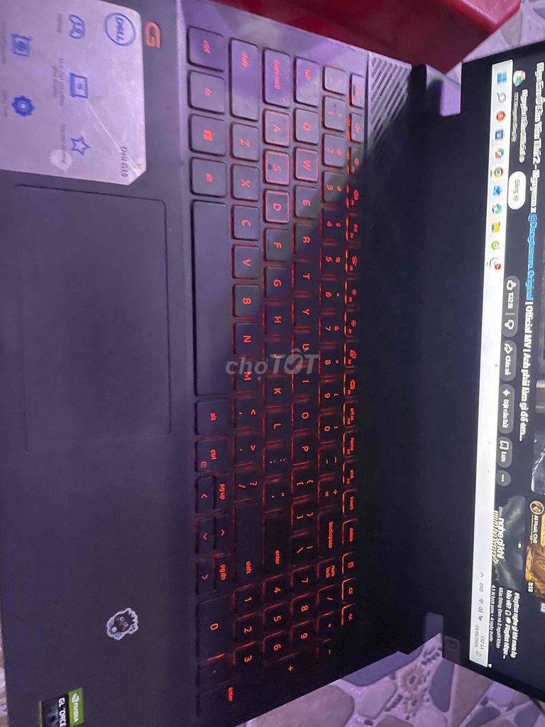 Dell G15 Gaming Đen Like New. Mua bán Laptop tại Thành phố Vinh Nghệ An được đăng bởi Nguyễn Danh hình 1