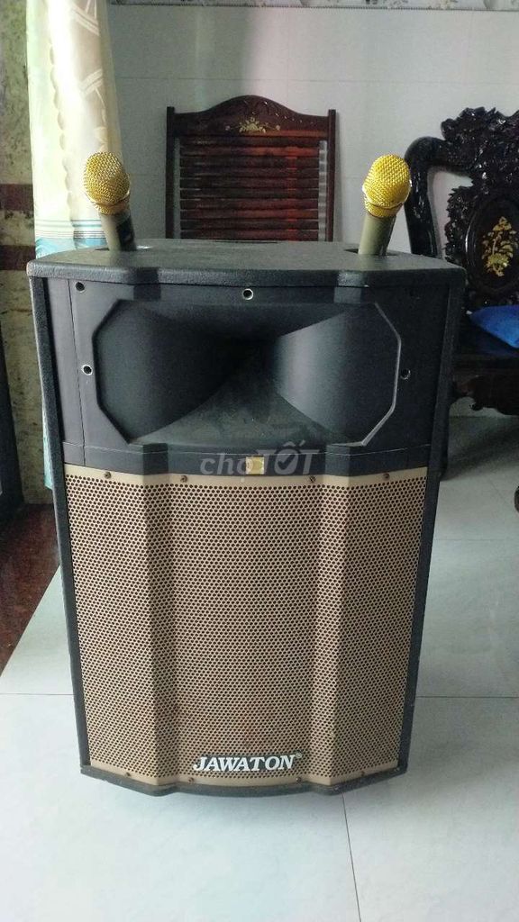 Loa kéo Jawatan Đen Kèm 2 micro. Mua bán Tivi, Âm thanh tại Huyện Phong Điền Cần Thơ được đăng bởi trần công Lực  hình 1