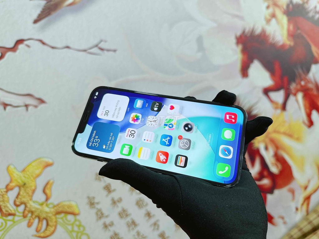 iPhone 12 Pro Max 128GB Xanh blue quốc tế pin 9x. Mua bán Điện thoại tại Quận Hải Châu Đà Nẵng được đăng bởi TUẤN LUXURY MOBILE ĐÀ NẴNG hình 1