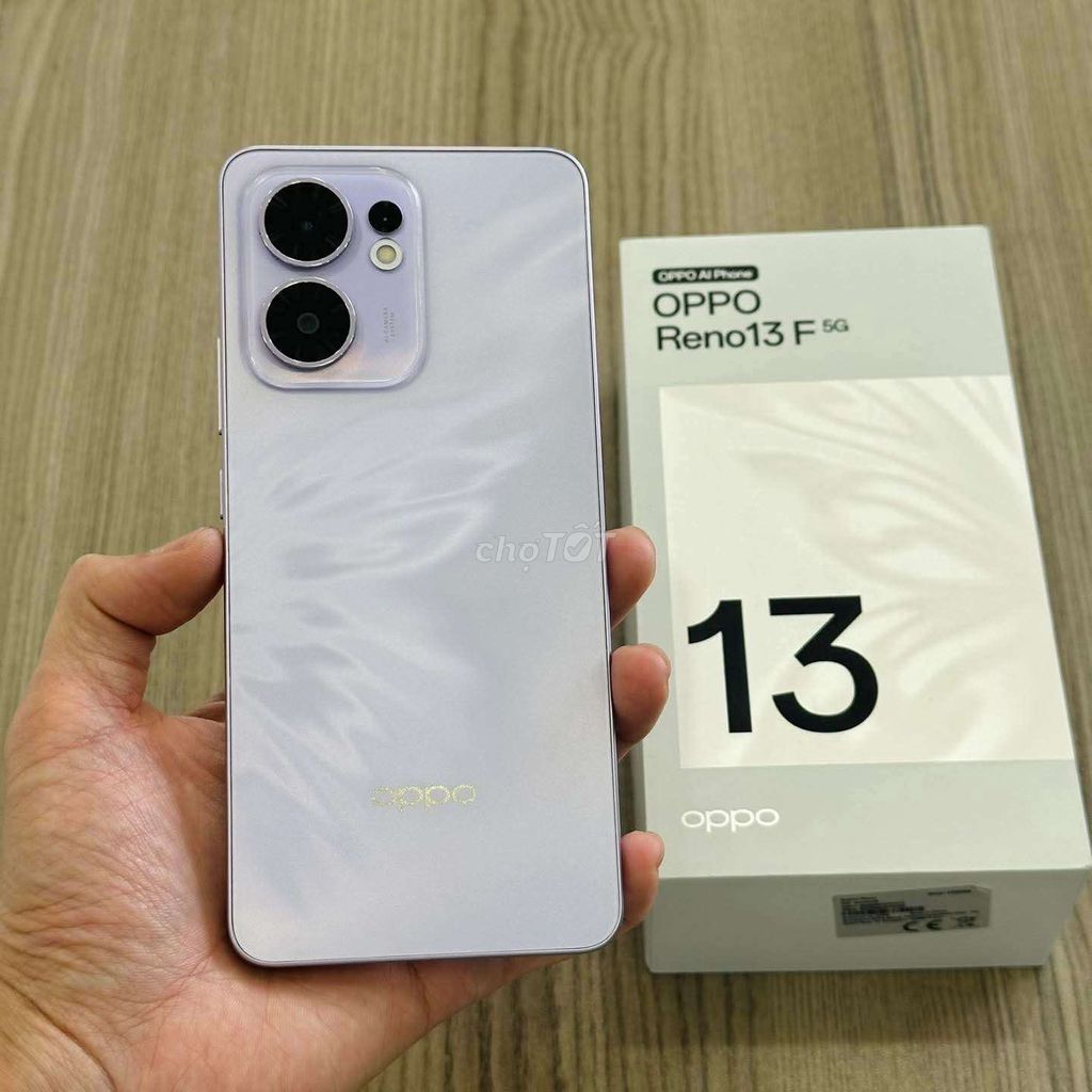 Oppo Reno 13F 5G Tím 90% mới. Mua bán Điện thoại tại Quận 1 Tp Hồ Chí Minh được đăng bởi Nguyễn Sang hình 1