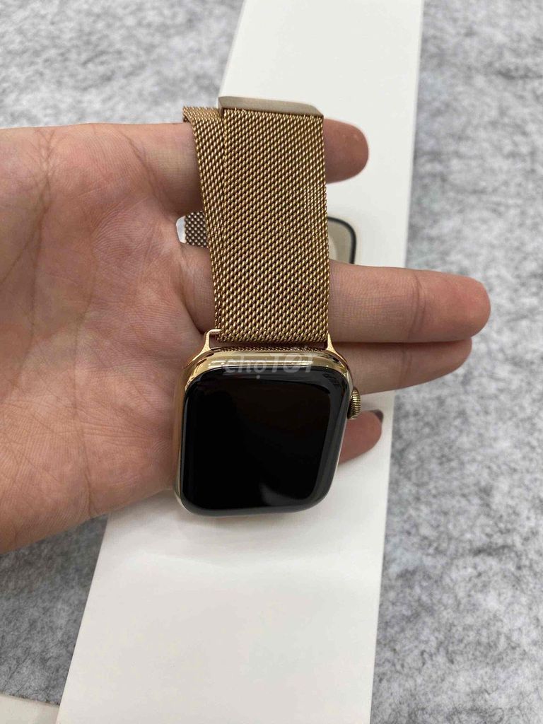 apple watch sr9:45 Thép gold lte Esim dây milan. Mua bán Thiết bị đeo thông minh tại Quận Tân Bình Tp Hồ Chí Minh được đăng bởi Tôn Thất Khánh hình 4