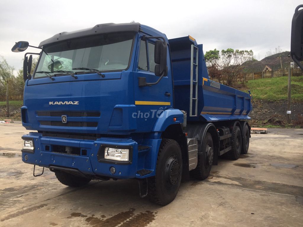 Xe ben Kamaz Euro5 400Hp Nhập khẩu Nga