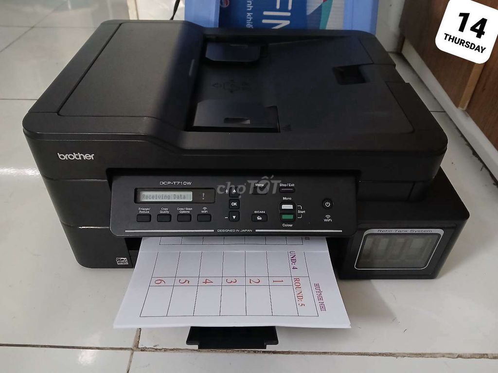 Máy in màu wifi Brother DCP-T710W. Mua bán Đồ dùng văn phòng tại Quận Bình Tân Tp Hồ Chí Minh được đăng bởi Tuấn Anh hình 1