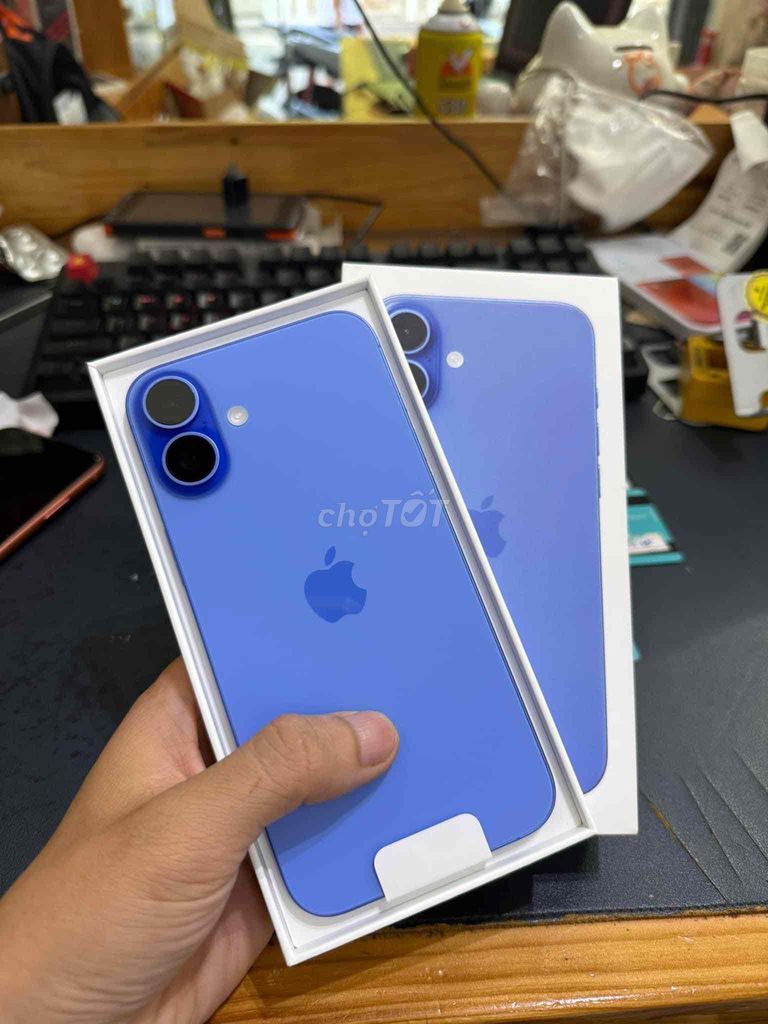 iPhone 16 Plus 128G 256G FULLBOX New Xanh 11/2025. Mua bán Điện thoại tại Quận Thanh Xuân Hà Nội được đăng bởi Nguyễn Huy Dũng hình 1