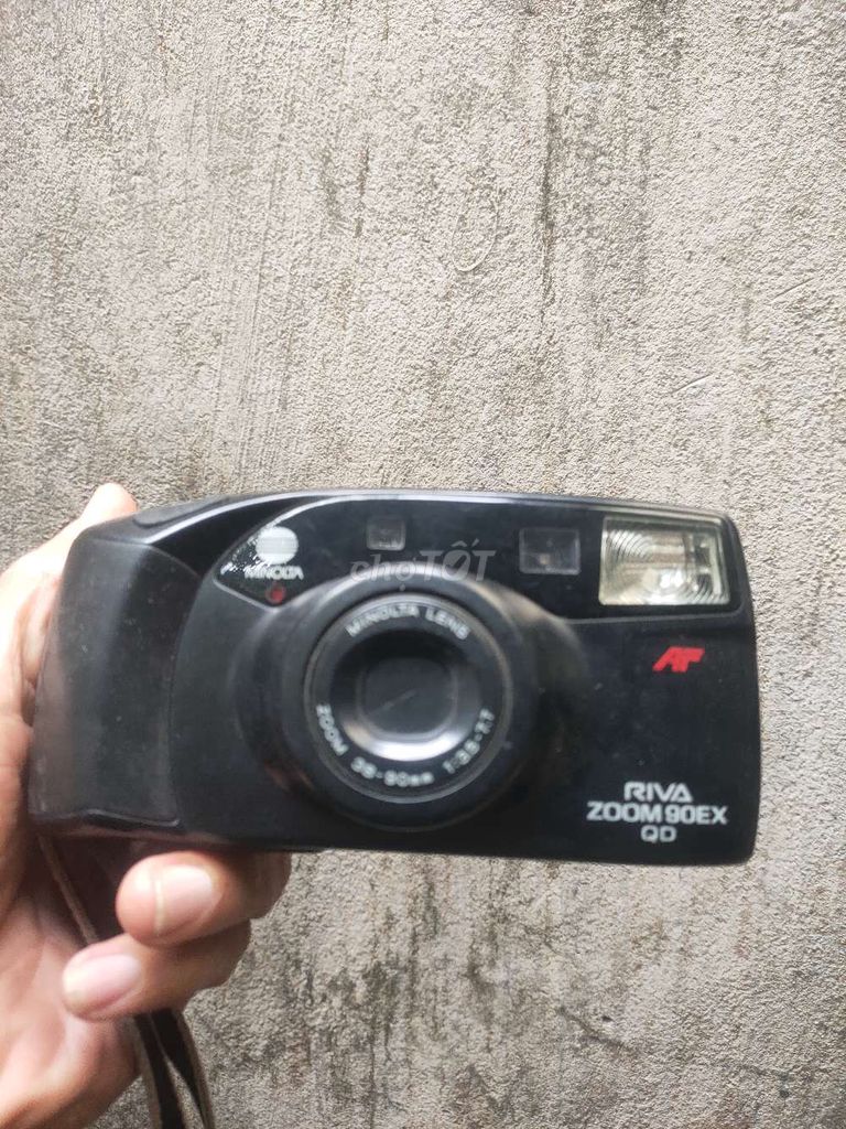 Máy ảnh Minolta Riva Zoom 90EX QD Đen. Mua bán Máy ảnh, Máy quay tại Quận Bắc Từ Liêm Hà Nội được đăng bởi Ngọc Sơn hình 1