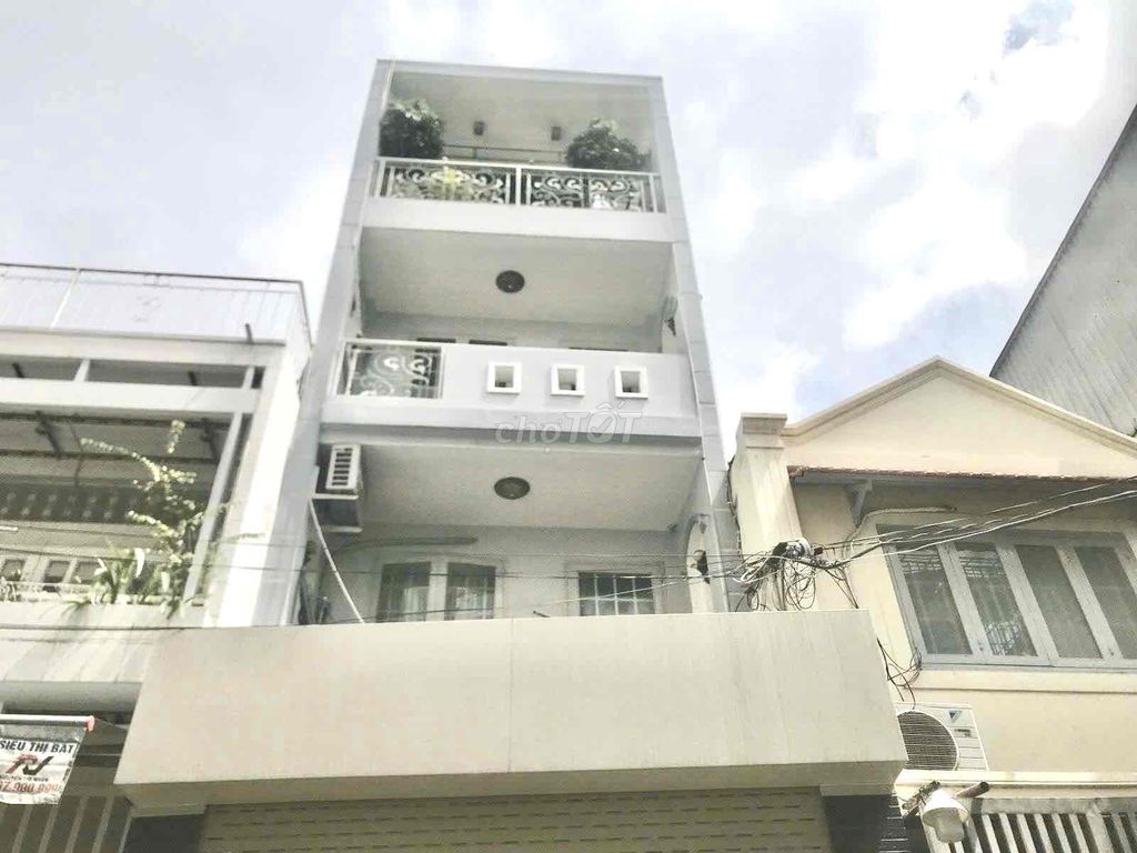 Nhà 4 tầng HXH 6m Thoại Ngọc Hầu ngay UB Tân Phú, 84m2 (4x21m) 8.5 tỷ