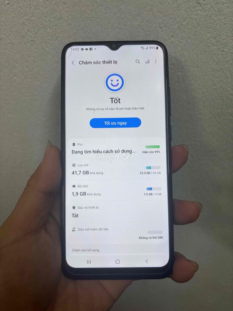 Samsung Galaxy A02s 64GB Đen. Mua bán Điện thoại tại Thành phố Bà Rịa Bà Rịa - Vũng Tàu được đăng bởi thanh lý hình 1