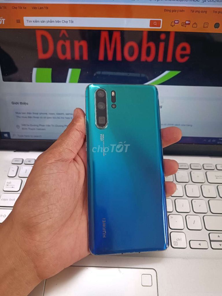 HUAWEI P30 PRO 8GB.256GB PIN 4200 KIRIN 980 MƯỢT. Mua bán Điện thoại tại Quận Bình Thạnh Tp Hồ Chí Minh được đăng bởi Dân Mobile hình 1