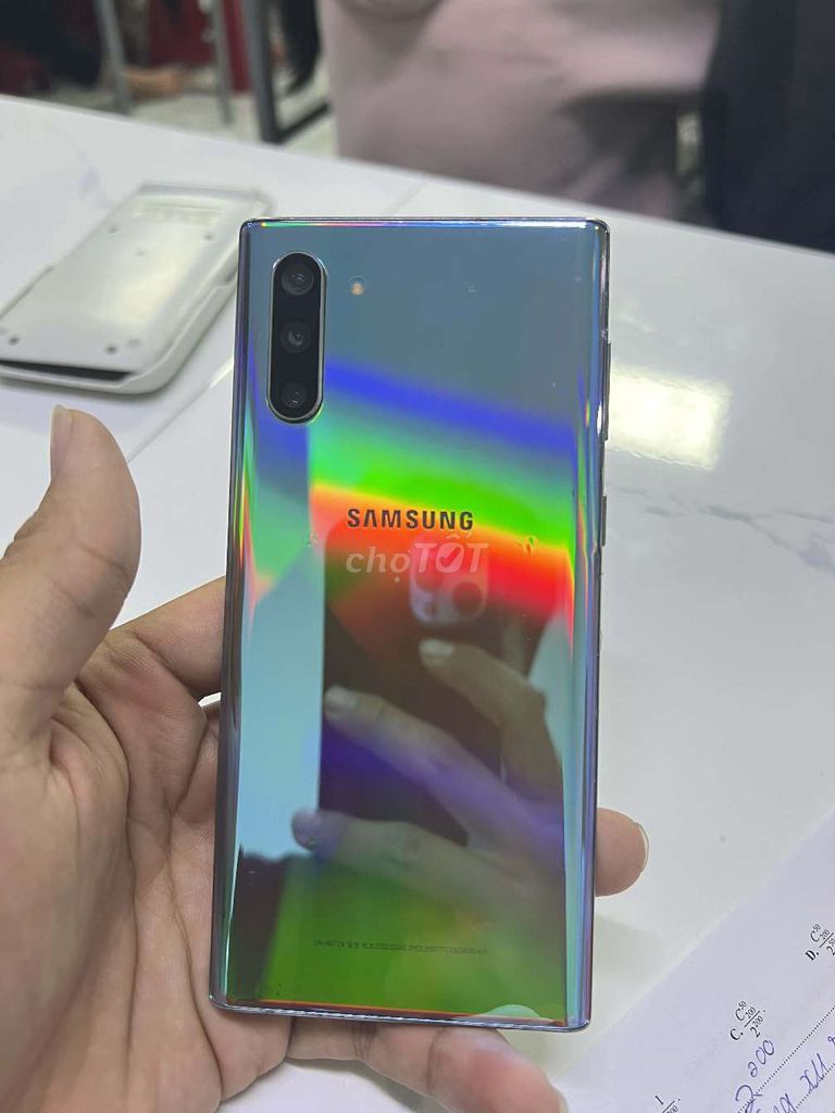 Samsung Galaxy Note 10 Đa sắc. Mua bán Điện thoại tại Thị xã Phú Mỹ Bà Rịa - Vũng Tàu được đăng bởi Hiếu Nhân hình 1
