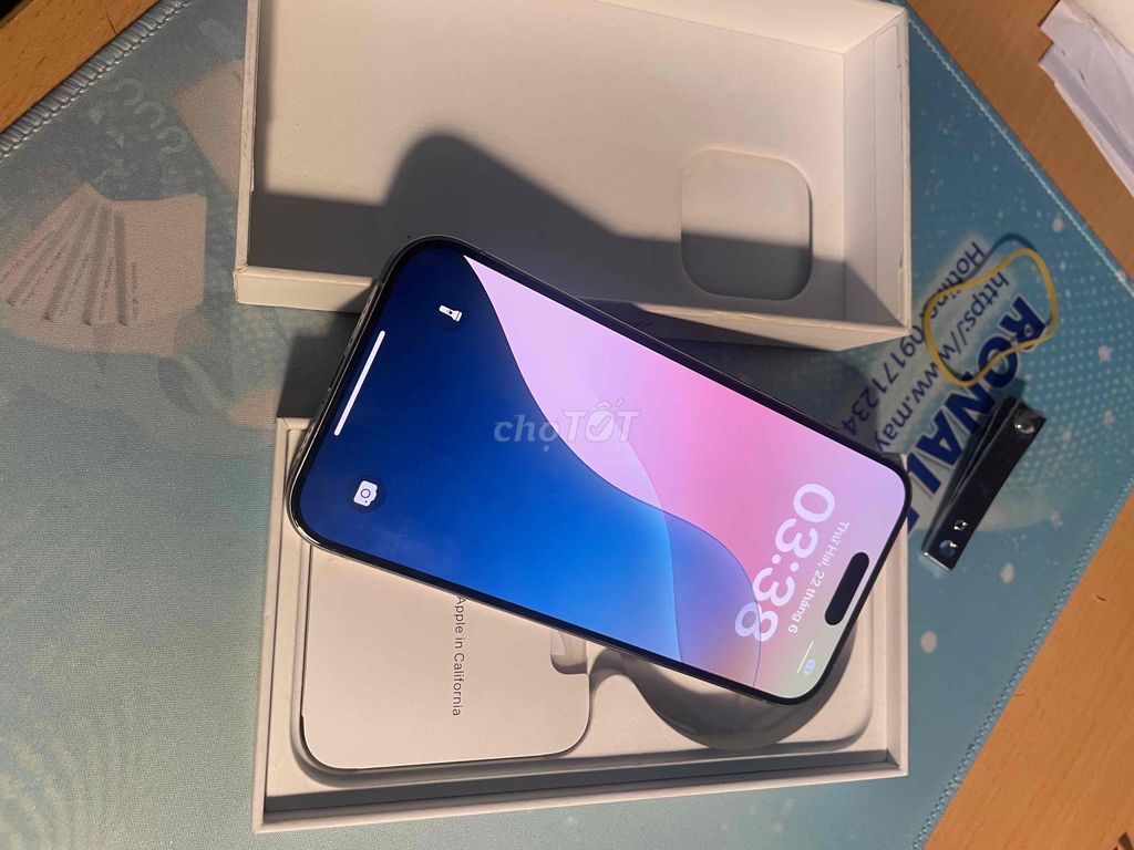 Apple iPhone 15 Pro 256GB Xám titan. Mua bán Điện thoại tại Quận Nam Từ Liêm Hà Nội được đăng bởi Nguyễn Duy Hưng hình 1