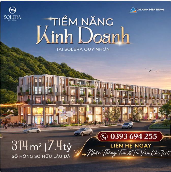 Solera quy nhơn – lợi nhuận kép giữa tâm điểm phía tây Solera quy nhơn – lợi nhuận kép giữa tâm điểm phía tây