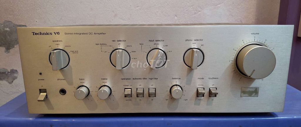 Amply Technics V6 đẹp nguyên zin. Mua bán Tivi, Âm thanh tại Quận Hai Bà Trưng Hà Nội được đăng bởi Nguyễn tuấn khôi  hình 1