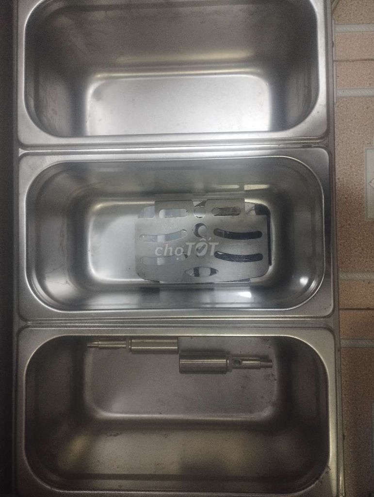 Nồi hâm nóng Inox 3 ngăn Bạc. Mua bán Dụng cụ nhà bếp tại Huyện Hóc Môn Tp Hồ Chí Minh được đăng bởi Phan Hà hình 1