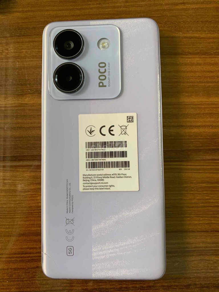 Xiaomi Poco M7 Pro 256GB Tím AMOLED 120Hz. Mua bán Điện thoại tại Quận Hải Châu Đà Nẵng được đăng bởi Hieu hình 1