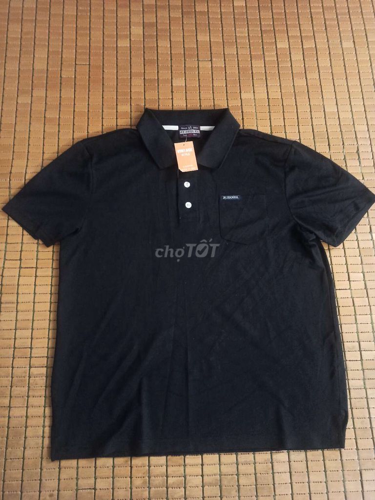 Áo polo nam Jezequel XL Vải thể thao Xanh tím than. Mua bán Quần áo tại Huyện Gia Lâm Hà Nội được đăng bởi bình nguyên hình 1
