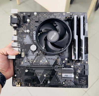 Asus B450M-A, Ryzen 5 2600, Ram Trident 16G/3000. Mua bán Linh kiện (RAM, Card...) tại Quận 12 Tp Hồ Chí Minh được đăng bởi Anh Tuan