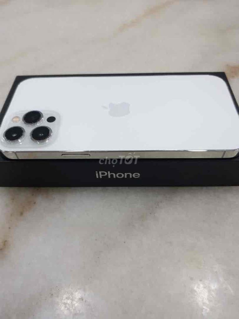 iphone 12 ProMax 128 trắng mới xài 5 tháng Fullbox