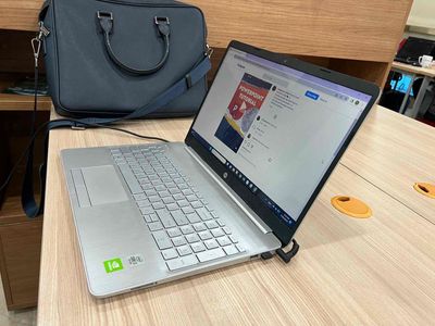 Laptop HP 15S-Du màu bạc (silver) mới 98%