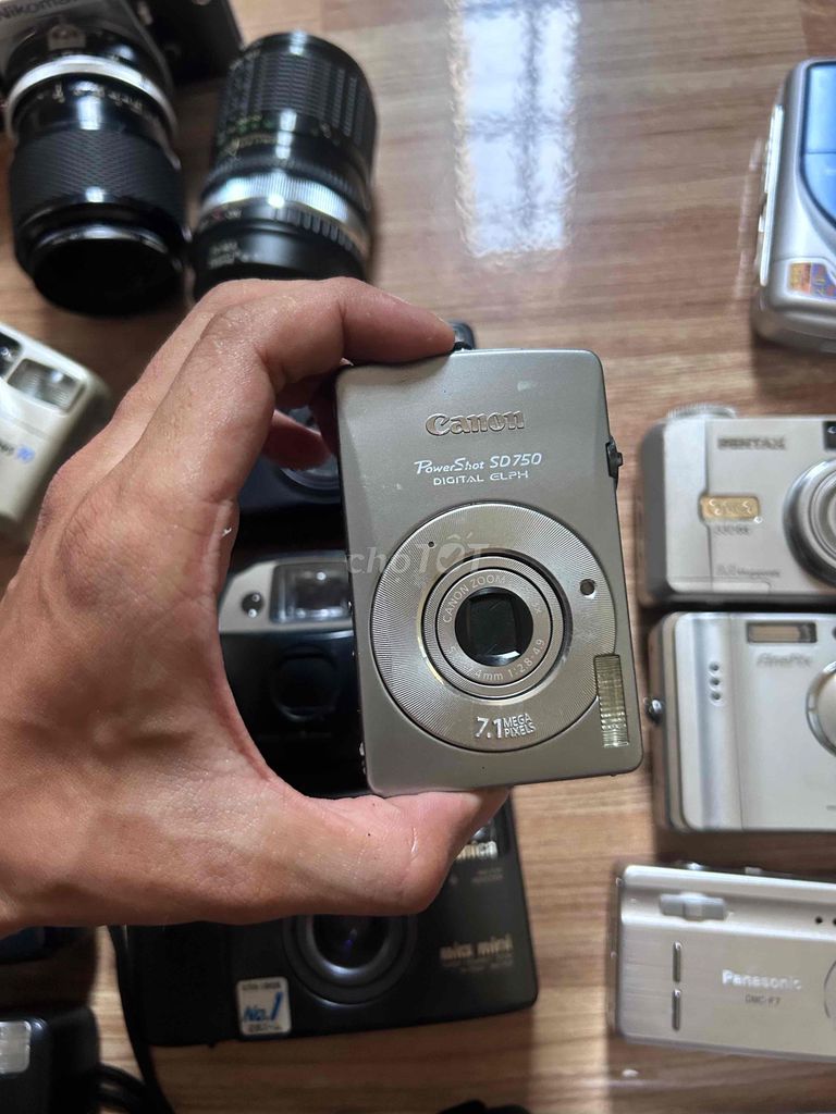 Máy ảnh Canon PowerShot SD750 Bạc. Mua bán Máy ảnh, Máy quay tại Huyện Bình Chánh Tp Hồ Chí Minh được đăng bởi Nguyễn Khanh hình 1