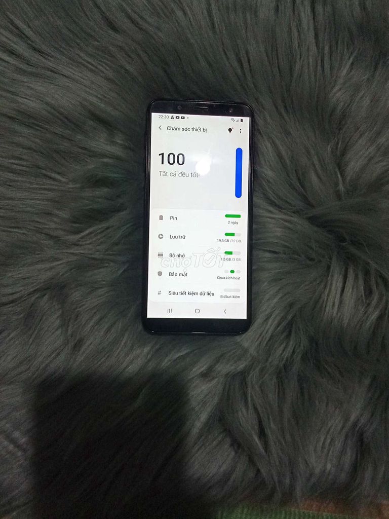 Samsung Galaxy J6 32GB Đen. Mua bán Điện thoại tại Thành phố Biên Hòa Đồng Nai được đăng bởi Minh Anh hình 1