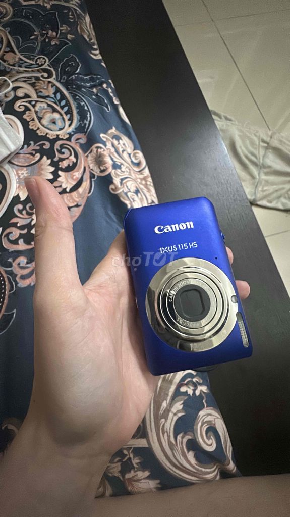 Máy ảnh Canon IXUS 115 HS Xanh Đã sử dụng. Mua bán Máy ảnh, Máy quay tại Quận Tân Bình Tp Hồ Chí Minh được đăng bởi Ngoc Trac hình 1