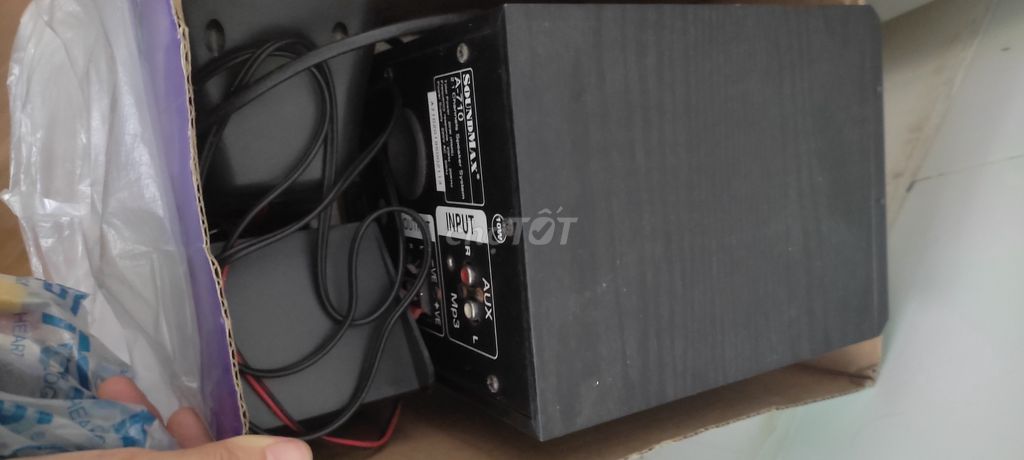 Hệ thống loa Soundmax A-710 Đen 10W. Mua bán Tivi, Âm thanh tại Quận Liên Chiểu Đà Nẵng được đăng bởi Võ Ngọc Diễm hình 1