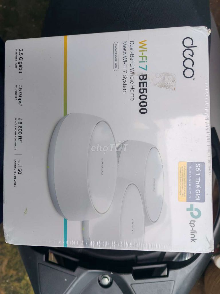 Bán bộ Mesh TPLink Be25 nguyên seal Bh đến T9.2027. Mua bán Phụ kiện (Màn hình, Chuột...) tại Thành phố Vũng Tàu Bà Rịa - Vũng Tàu được đăng bởi Vũ hình 1