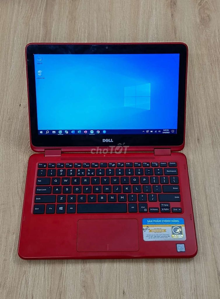 Thanh lý Dell Inspiron m3/4GB/120GB/12" gập 360