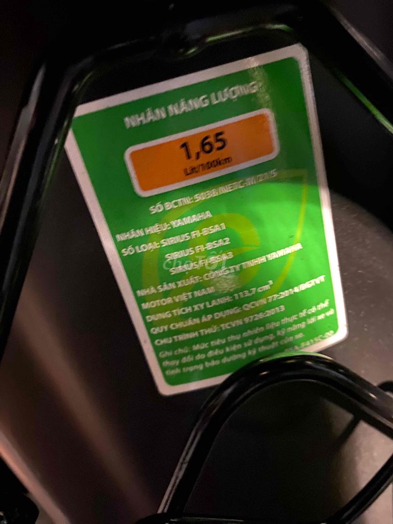 Yamaha Sirius Fi RC 2022 Giao Lưu 6000KM Đẹp 72. Mua bán Xe máy tại Huyện Long Điền Bà Rịa - Vũng Tàu được đăng bởi Chanh DBCBL hình 3