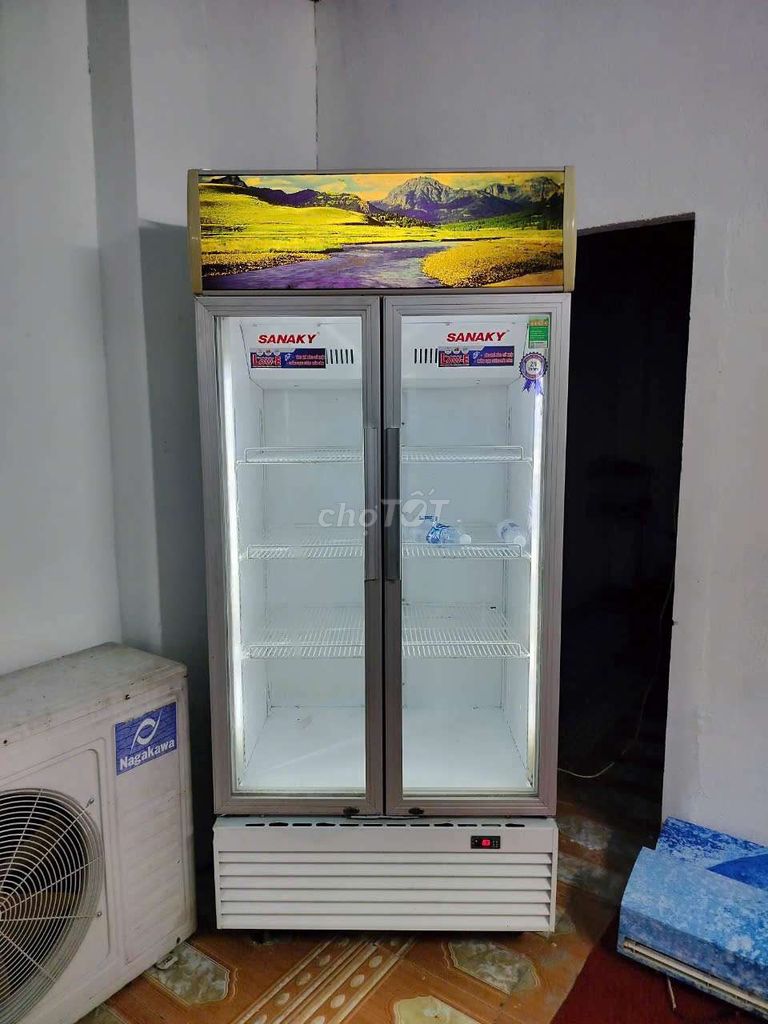 Tủ mát Sanaky 800lít rin cứng