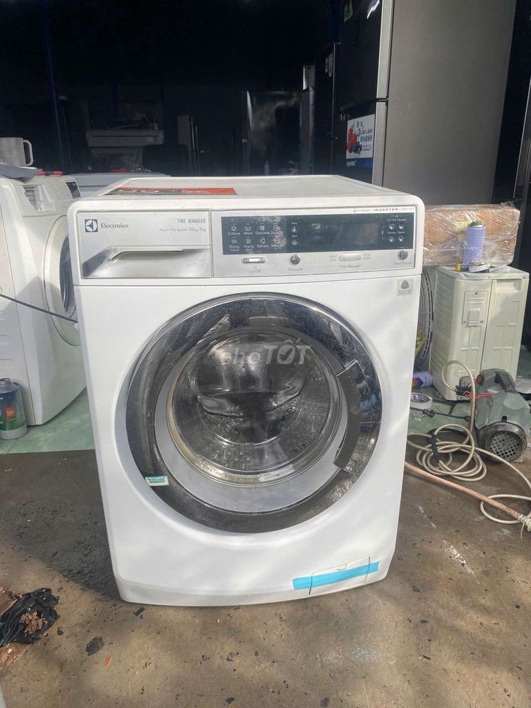 Máy giặt Electrolux 10kg cửa trước. Mua bán Máy giặt tại Quận Cái Răng Cần Thơ được đăng bởi Chuyên Điện Máy Thanh Lí hình 1