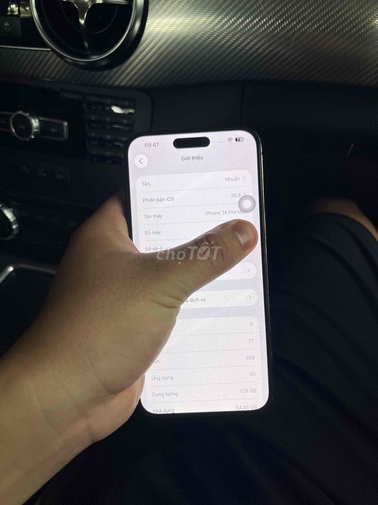 Apple iPhone 14 Pro Max 128GB Đã qua sử dụng. Mua bán Điện thoại tại Quận Nam Từ Liêm Hà Nội được đăng bởi Đỗ Nhuận hình 1