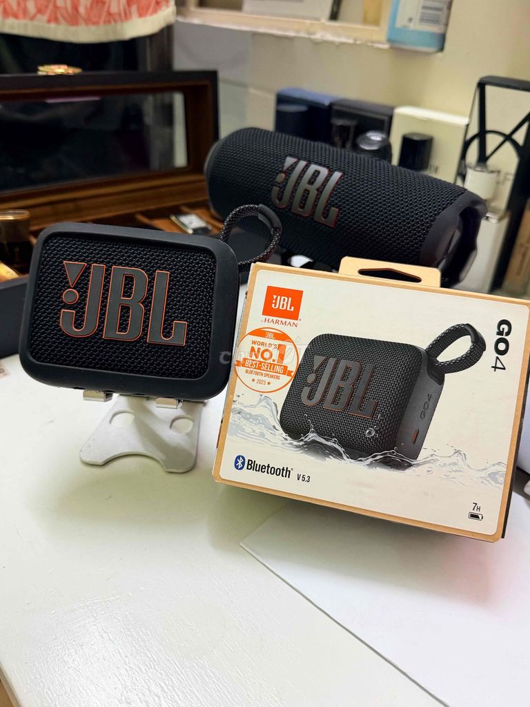 Loa Bluetooth JBL GO 4 Đen. Mua bán Tivi, Âm thanh tại Quận 8 Tp Hồ Chí Minh được đăng bởi Phuong Anh hình 1